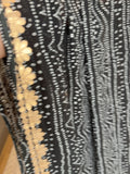 Black & Gold Embroidered Traditional Dupatta